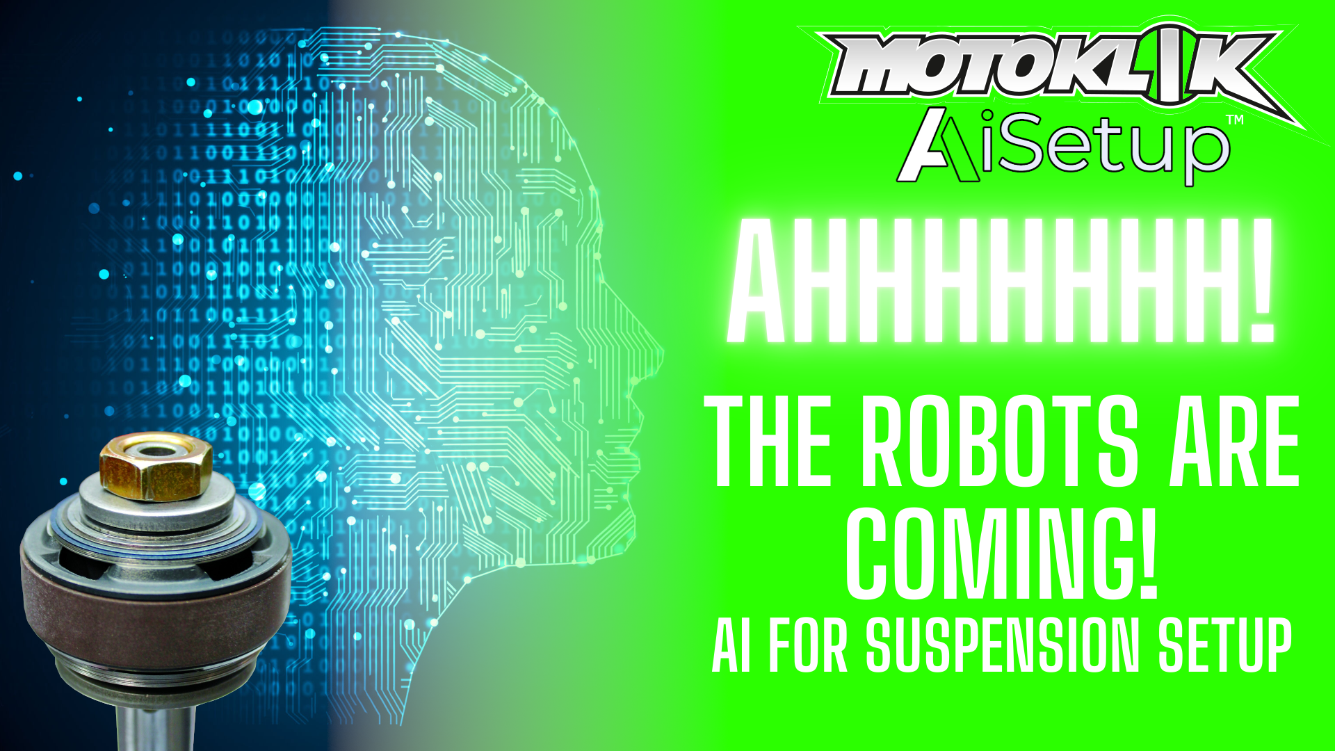 Ahhhh the robots are coming! AI for Suspension Setup